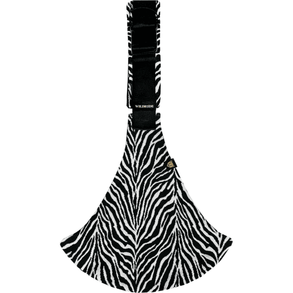Wildride Black Bæresele til børn Zebra