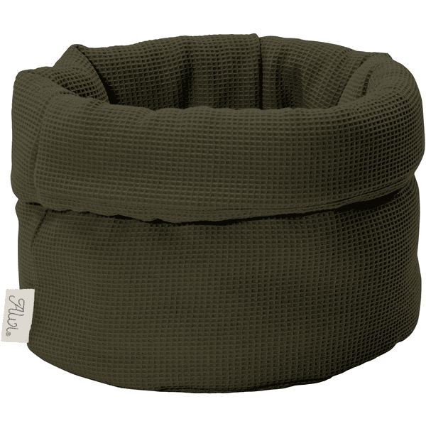 Alvi® Utensilo rond Wafel piqué Khaki