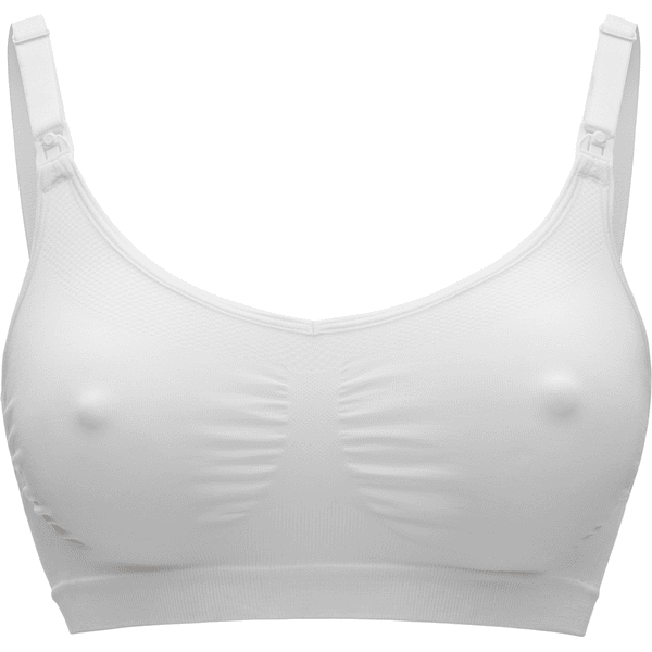 medela Keep Cool™ Reggiseno traspirante per gravidanza e allattamento, bianco