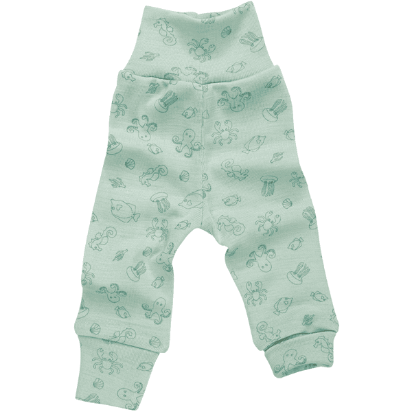 Engel broek pastel mint print