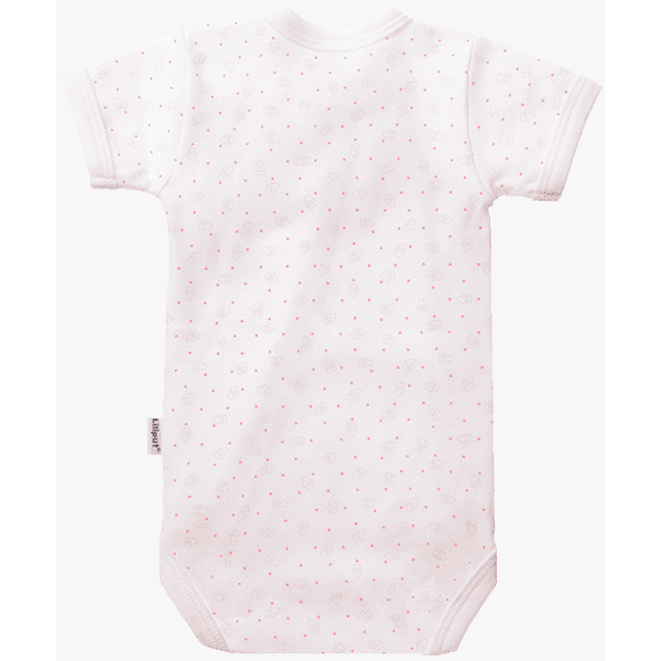 Liliput Baby-Body weiß und rosa