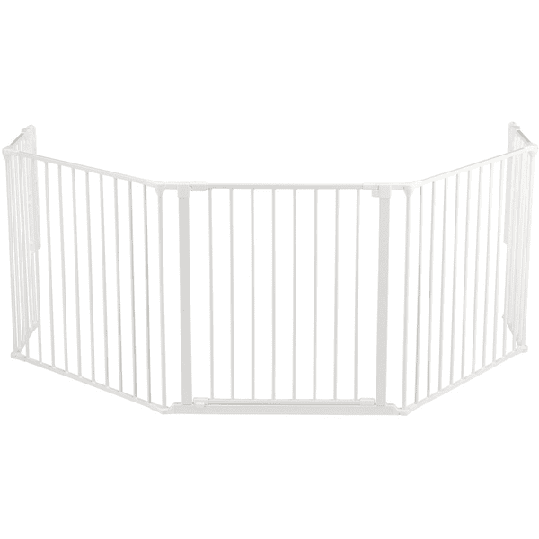 BabyDan Barrière de sécurité multifonction XL, blanc