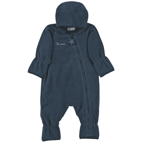 Sterntaler Overall fleece blå melange