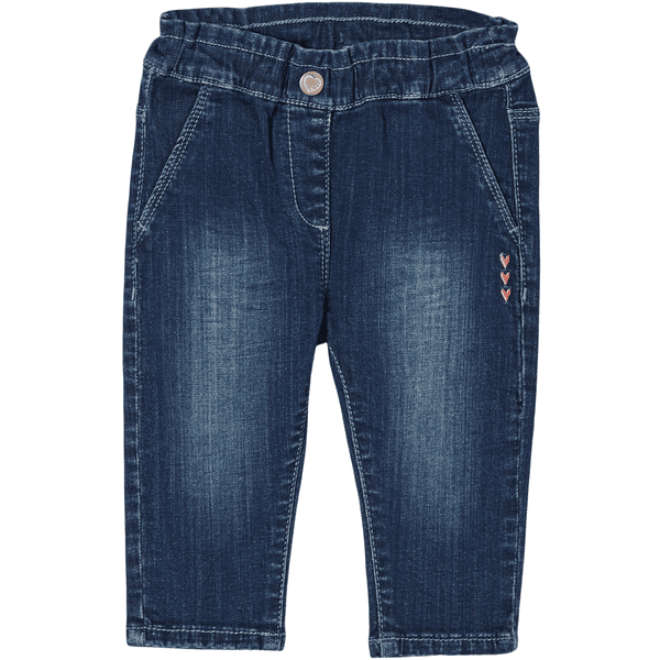 s. Olive r Jeans bleu denim étiré