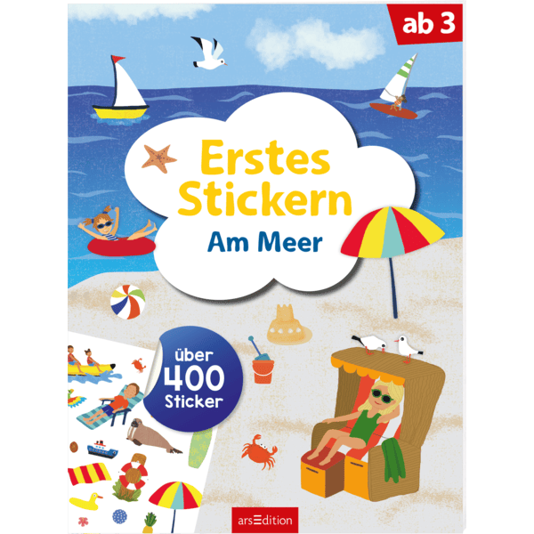 arsEdition Erstes Stickern – Am Meer