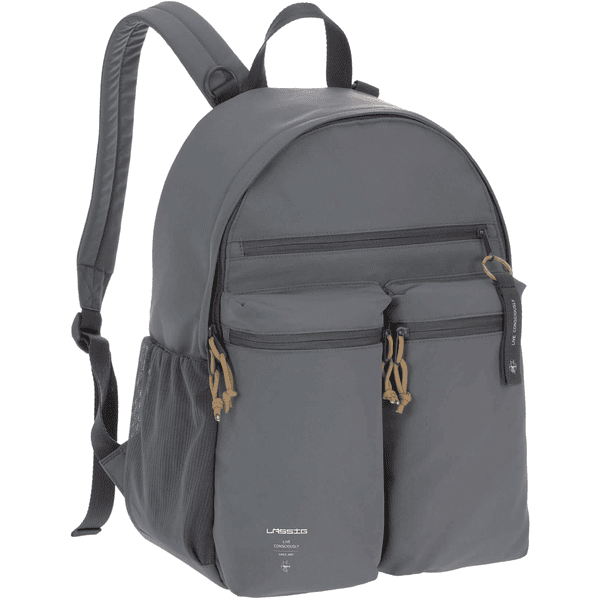 LÄSSIG Wickelrucksack Urban Backpack anthracite 