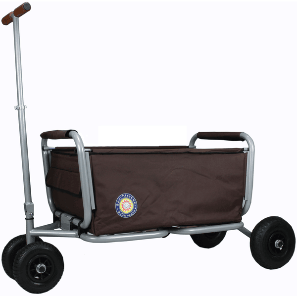 BEACHTREKKER Carrello da trasporto pieghevole LiFe, incl. freno di stazionamento marrone