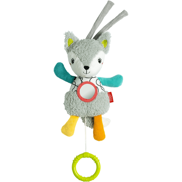 fehn® Peluche musicale renard mini