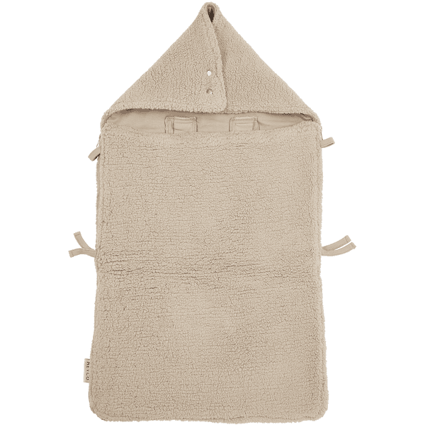 MEYCO Saco para silla portabebés de peluche - Sand - 40 x 82 cm