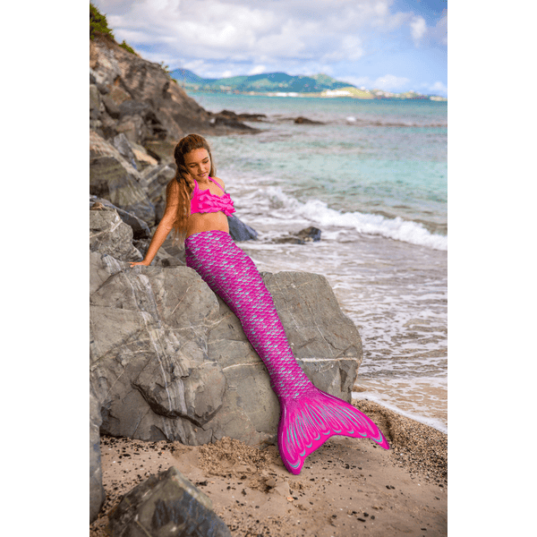 XTREM Toys and Sports - FIN FUN Pinne da sirena Mermaidens Original S/M,  rosa 