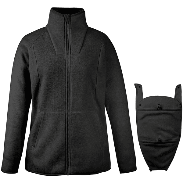 mamalila Chaqueta polar portabebés Basel negro