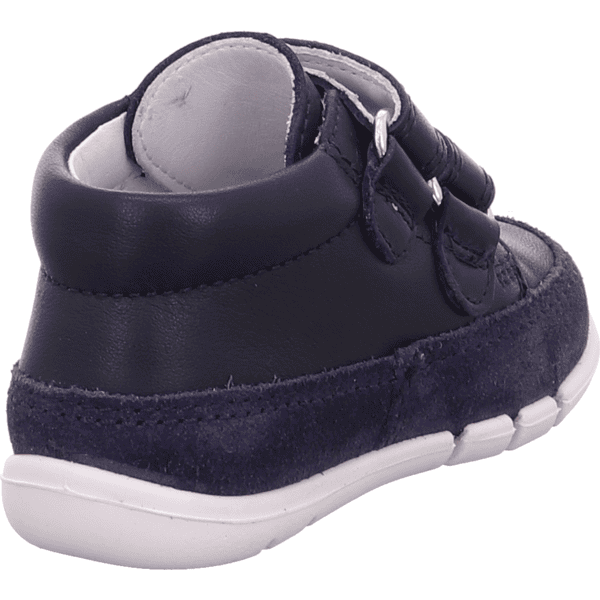 superfit Chaussons enfant scratch Papageno bleu largeur moyenne