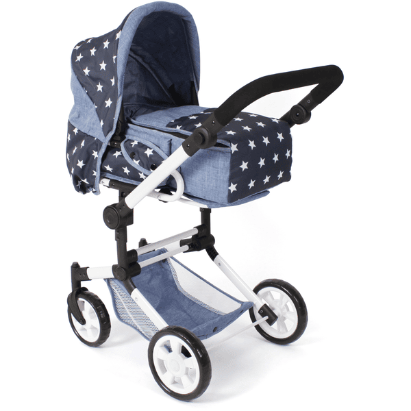 BAYER CHIC 2000 Kombi-Puppenwagen "JARA", navy