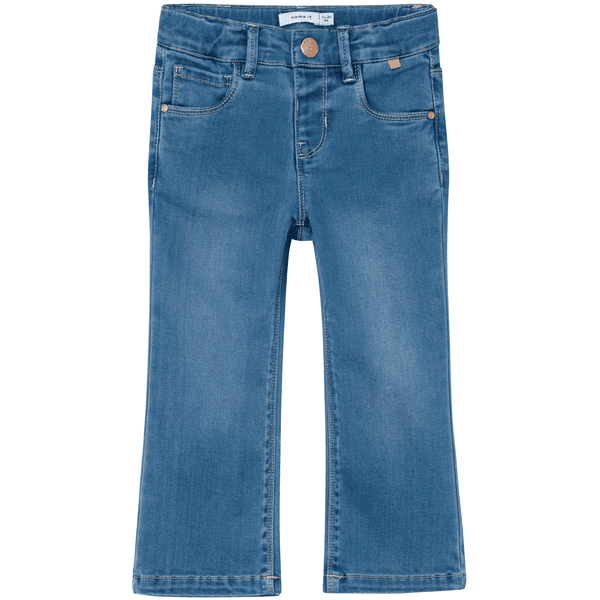 name it Bootcut-jeans Nmfsalli Light Blå Denim