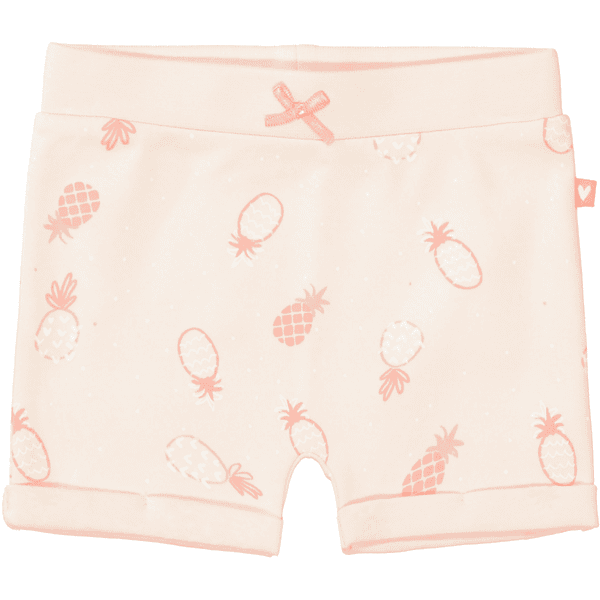 STACCATO  Shorts miękka peach wzorzysta 