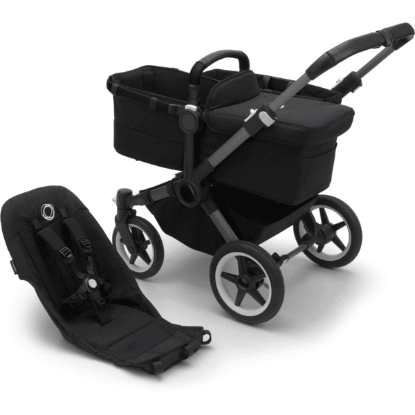 bugaboo Combi barnevogn Donkey 5 Base Graphite/Mig night Black