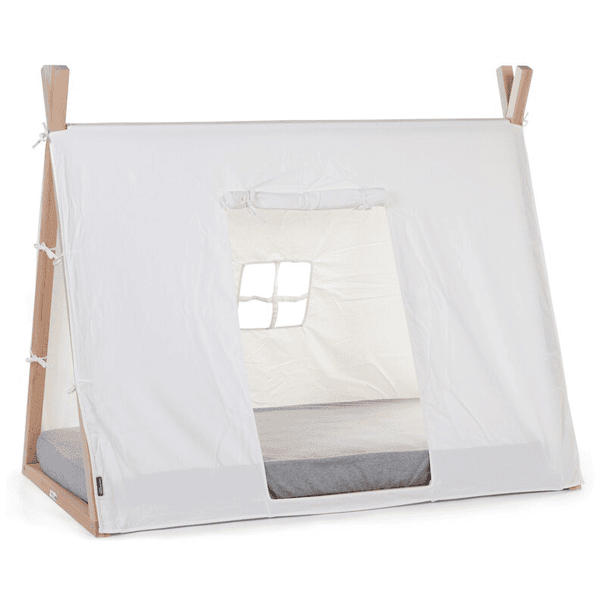 CHILD HOME Overtrek Tipi Bed wit 70 x 140 cm
