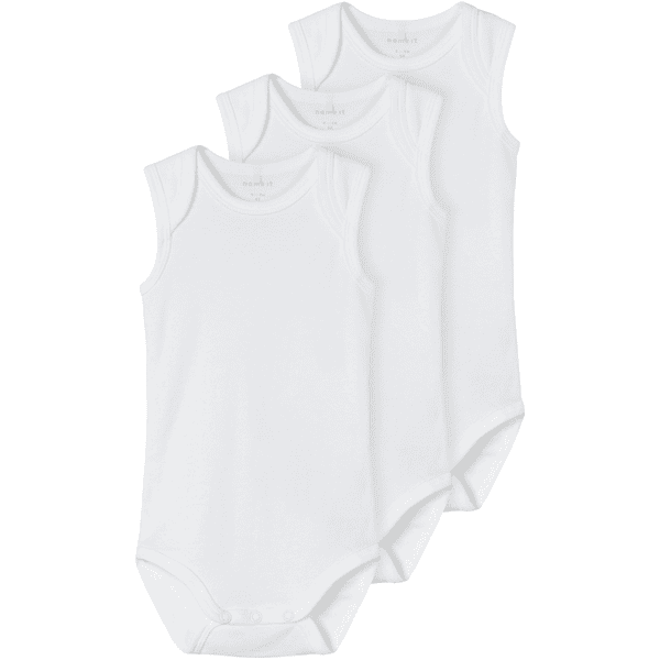 name it Body enfant bright white lot de 3