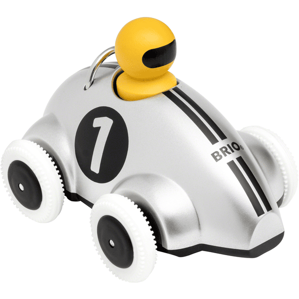 BRIO® Push and Go Racerbil Sølv udgave 30232