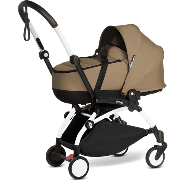 BABYZEN Kinderwagen YOYO2 0+ White mit Liegewanne Toffee babymarkt.de