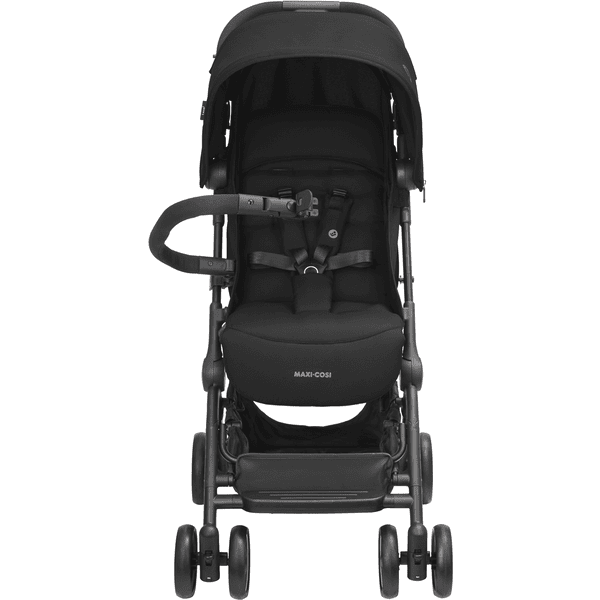 Maxi-Cosi Lara2, Silla paseo ligera, 0-4 años, 0-22 kg, silla paseo bebe,  silla paseo compacta y ligera, 3 reclinaciones, reclinación total, plegado  automático, Essential Black : : Bebé