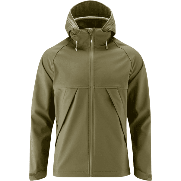 mamalila Softshell-Tragejacke für Männer Allrounder khaki