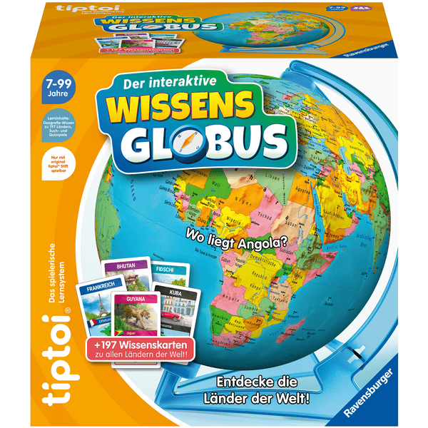 Ravensburger tiptoi® Der interaktive Wissens-Globus