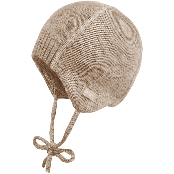 Maximo Första hatt ljusbrun melerad