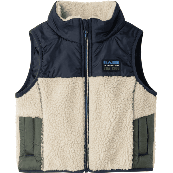 name it Gilet Teddy Nmmmall Dark Sapphire