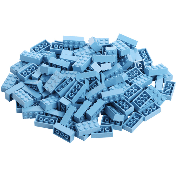 Katara Jeu de briques enfant bleu clair 120 pièces 4x2