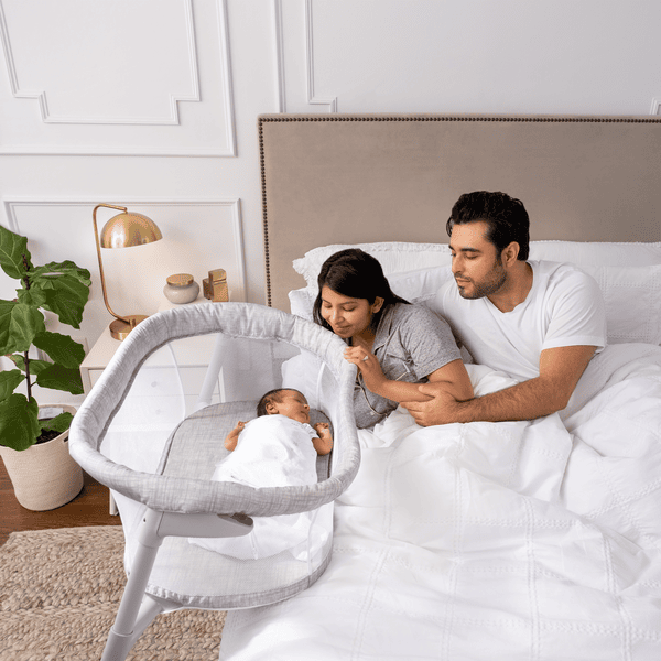 HALO BassiNest Beistellbett FLEX Sleeper heather weave