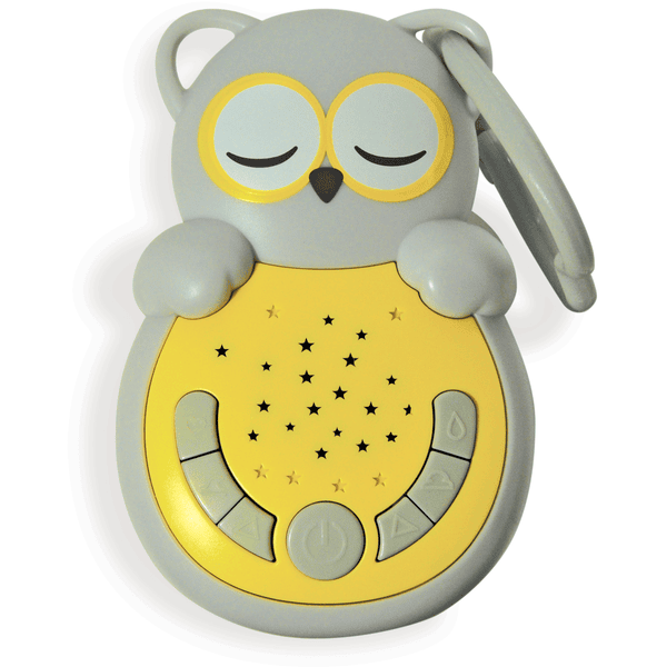 cloud-b® Veilleuse hibou Sweet Dreamz nomade brun
