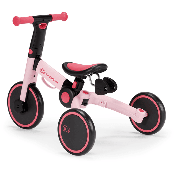 Triciclo Evolutivo Easytwist Rosa de Kinderkraft - Mi Pequeño.com