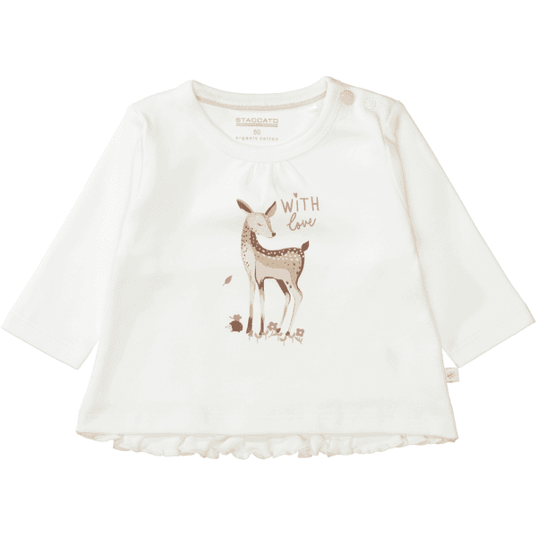 STACCATO T-shirt blanc cassé 