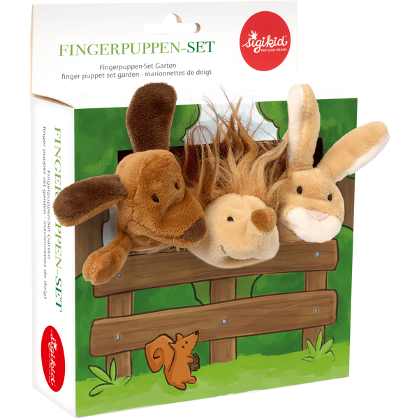 sigikid® Fingerpuppenset Garten