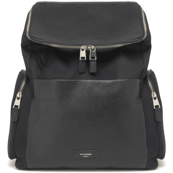 storksak Sac langer dos Alyssa Black Gold roseoubleu.fr