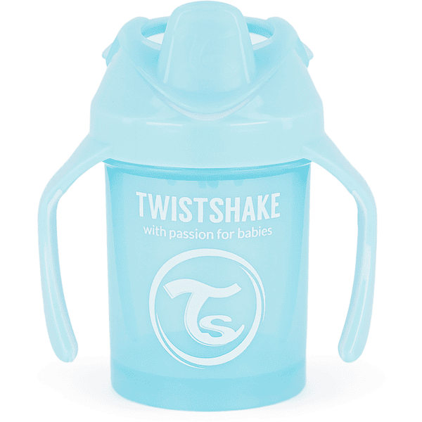 TWIST SHAKE  Drickkopp Mini Cup 230 ml 4+ månader pastellblå