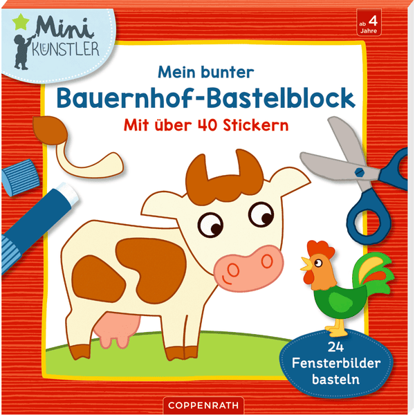 Coppenrath Mein bunter Bauernhof-Bastelblock - Mini-Künstler