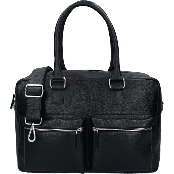 Kidzroom Care Lovely Leather Bolso cambiador Vienna , negro