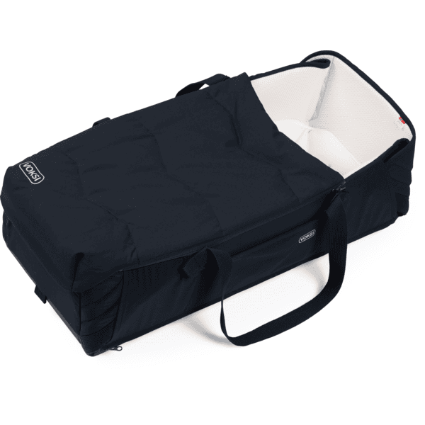 Voksi® Carry Me Fußsack Black Cream