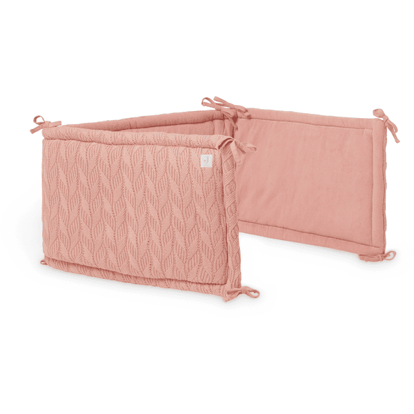 jollein Spring Knit 180 x 35 cm Bed Surround / Playpen Border - Rosewood