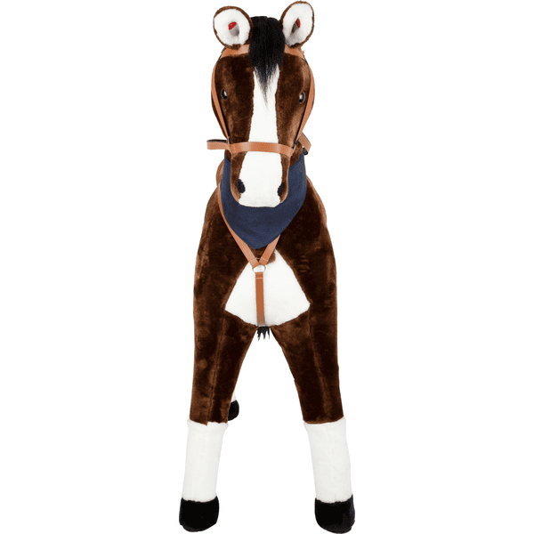 Cheval en peluche pour monter best sale dessus