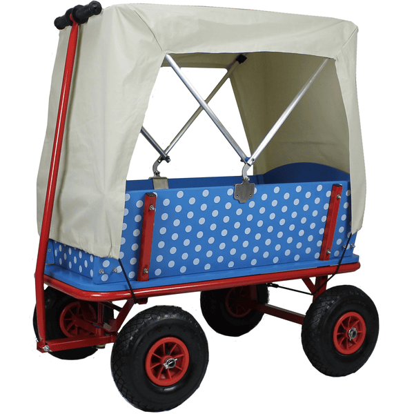 BEACHTREKKER Chariot de transport à main enfant Style myrtille, toit