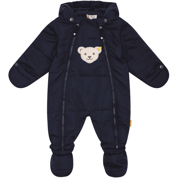 Steiff Combinaison pilote hiver enfant bleu marine