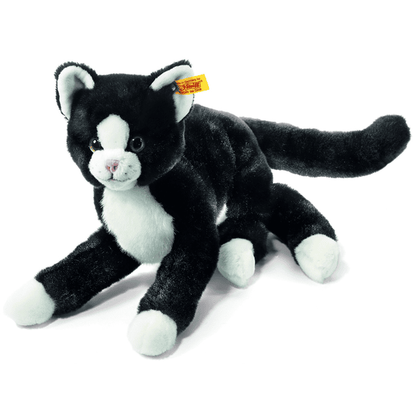 Steiff Mimmi Schlenker Kissa musta/valkoinen 30 cm