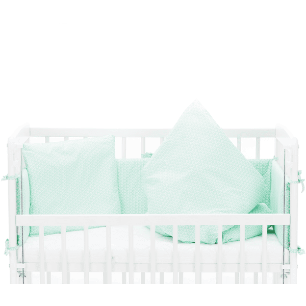 fillikid Bundle Matratze + Bettset Luxe für Bett Nino mint triangle