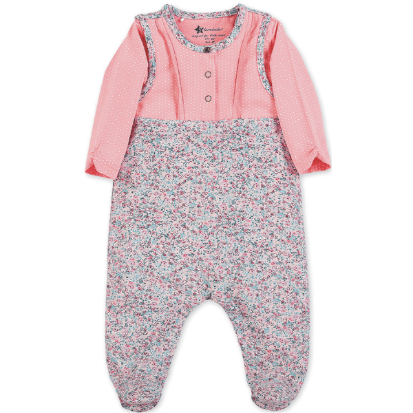 Sterntaler romper dress sett jersey ledning rosa 