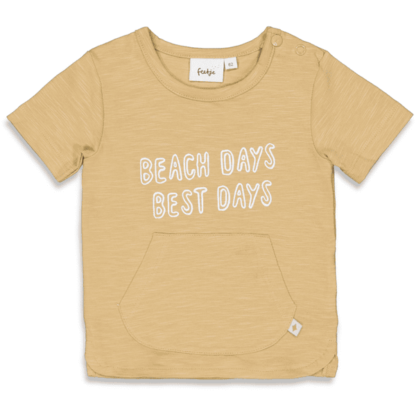 Feetje T-shirt Beach Days Sand Mélange