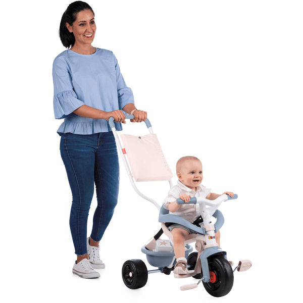  SMOBY Tricycle Enfant Evolutif Be Fun Confort Rose