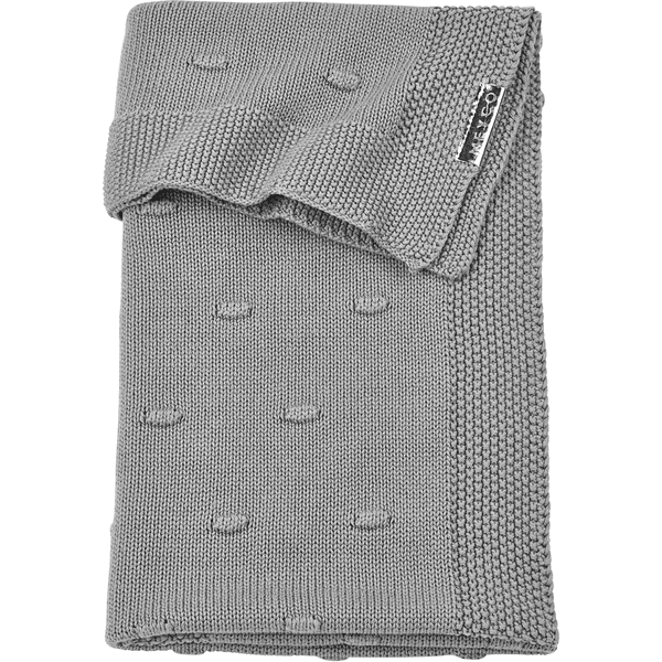 Meyco Dětská deka šedá 100 x 150 cm 
